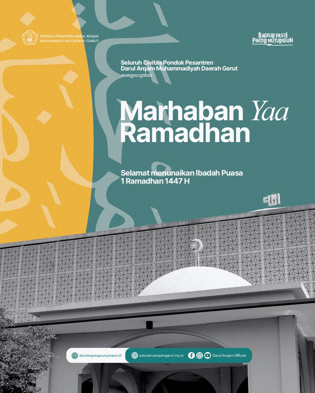 Marhaban Ya Ramadhan, Selamat Menunaikan Ibadah Puasa 1 Ramadhan 1447 H