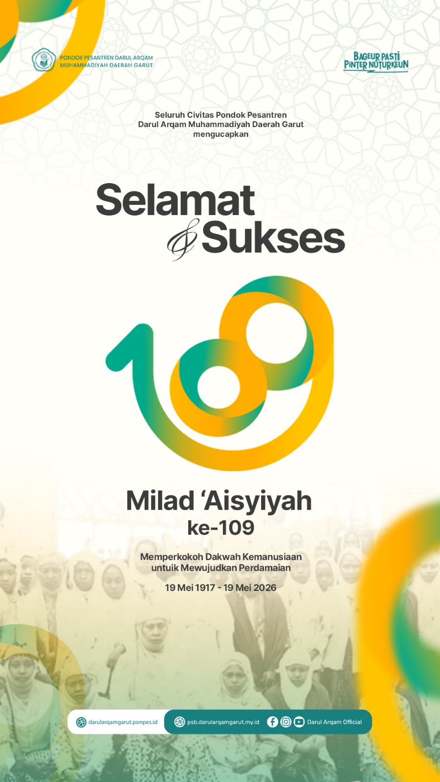 109 Tahun Dedikasi ‘Aisyiyah: Merawat Kemanusiaan, Merajut Perdamaian Dunia
